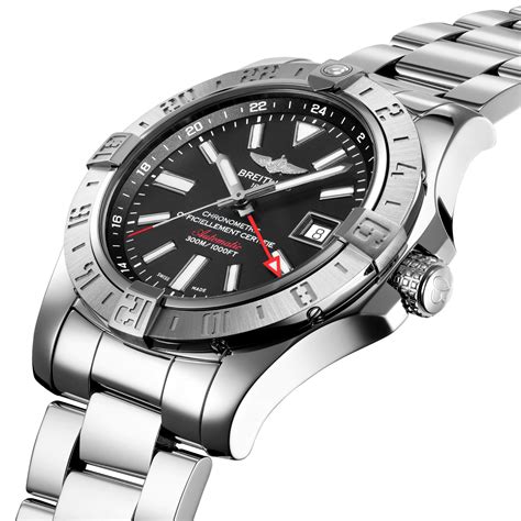 breitling avenger ii gmt manual|Breitling Avenger gmt review.